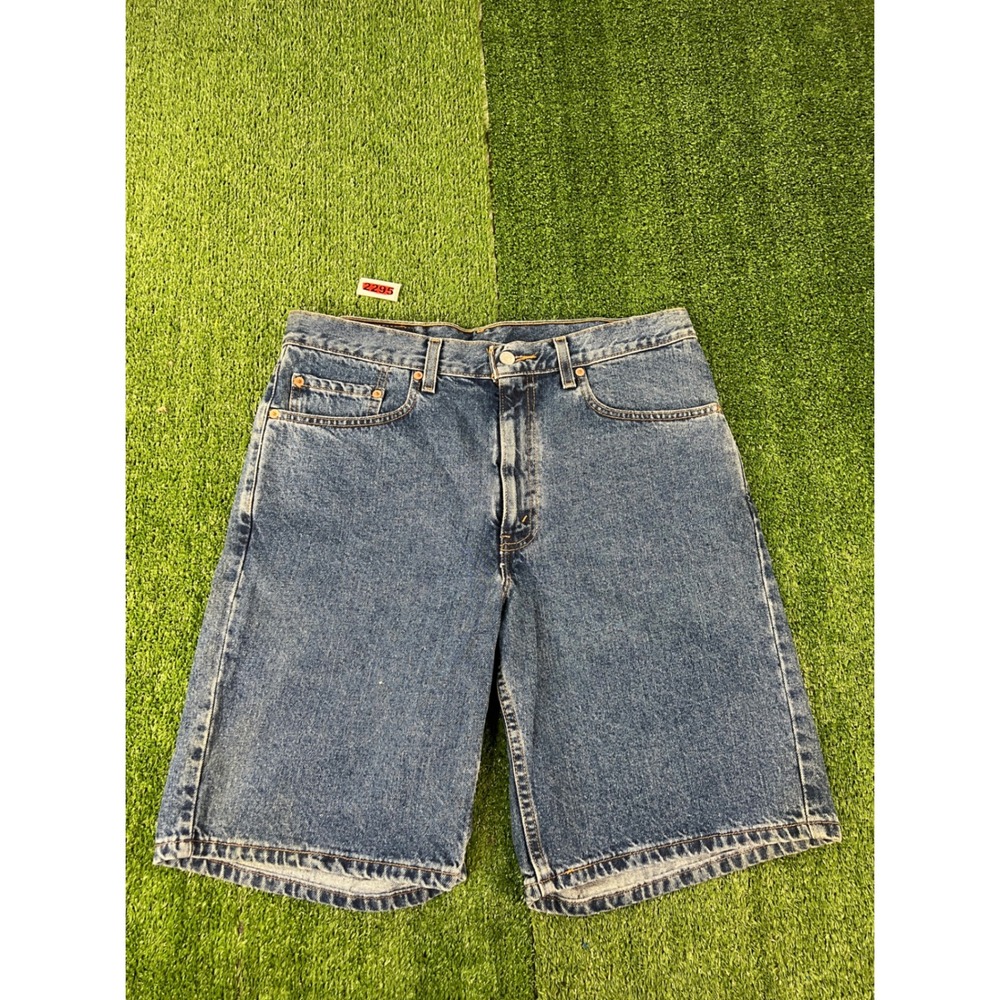 NWT Levis 550 Relaxed Fit Denim Shorts Mens 34 Blue Vintage 550-4529 Medium Wash